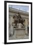 The Statue of Marcus Aurelius in the Piazza Del Campidoglio-null-Framed Giclee Print