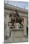 The Statue of Marcus Aurelius in the Piazza Del Campidoglio-null-Mounted Giclee Print