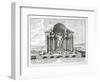 The Statue of Olympian Zeus by Phidias, Plate 5 from "Entwurf Einer Historischen Architektur"-Johann Bernhard Fischer Von Erlach-Framed Giclee Print