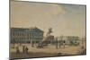 The Statue of Peter the Great in St. Petersburg-Russian School-Mounted Giclee Print