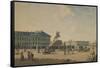 The Statue of Peter the Great in St. Petersburg-Russian School-Framed Stretched Canvas