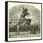 The Statue of Peter the Great-null-Framed Stretched Canvas