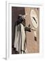 The Statue of Savonarola Outside the Castello Estense Ferrara Emilia-Romagna Italy-Julian Castle-Framed Photo