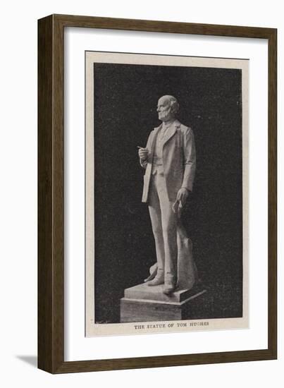 The Statue of Tom Hughes-null-Framed Giclee Print