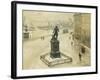 The Statue of Tordenskiold Facing Piperviken, Oslo Harbour, 1906-Paul Fischer-Framed Giclee Print