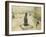 The Statue of Tordenskiold Facing Piperviken, Oslo Harbour, 1906-Paul Fischer-Framed Giclee Print