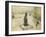 The Statue of Tordenskiold Facing Piperviken, Oslo Harbour, 1906-Paul Fischer-Framed Giclee Print