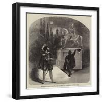 The Statue Scene from Il Don Giovanni, at the Royal Italian Opera-null-Framed Giclee Print