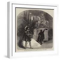 The Statue Scene from Il Don Giovanni, at the Royal Italian Opera-null-Framed Giclee Print