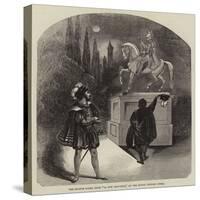 The Statue Scene from Il Don Giovanni, at the Royal Italian Opera-null-Stretched Canvas