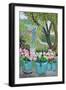 The Statue 'Tilly' in the Garden, 2017-Joan Thewsey-Framed Giclee Print