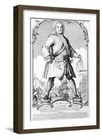 The Stature of a Great Man or an English Colossus-Haynes King-Framed Giclee Print