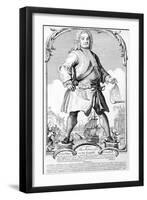 The Stature of a Great Man or an English Colossus-Haynes King-Framed Giclee Print