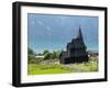 The Stave Church in Urnes, Sognefjord-Ellen Rooney-Framed Photographic Print