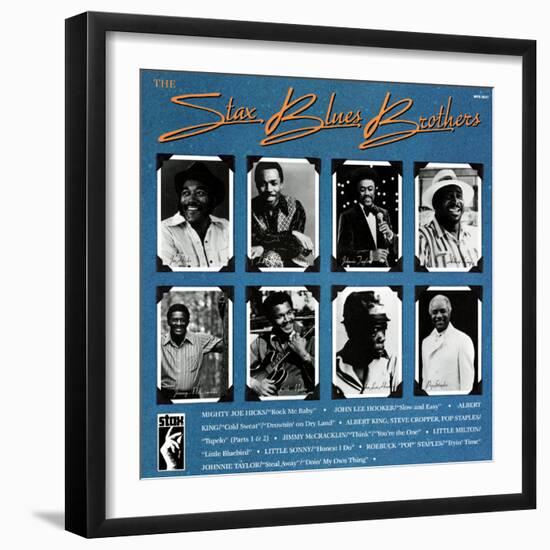 The Stax Blues Brothers-null-Framed Art Print
