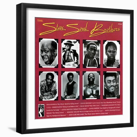 The Stax Soul Brothers-null-Framed Art Print