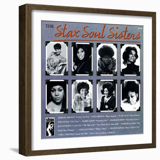 The Stax Soul Sisters-null-Framed Art Print