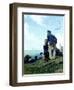 The Stay at Homes (or Outward Bound; Looking Out to Sea)-Norman Rockwell-Framed Premium Giclee Print