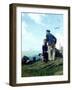 The Stay at Homes (or Outward Bound; Looking Out to Sea)-Norman Rockwell-Framed Premium Giclee Print