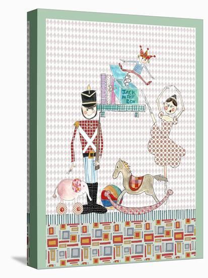 The Steadfast Tin Soldier and His Ballerina-Effie Zafiropoulou-Stretched Canvas