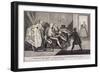 The Stealing of a Kiss, C1745-null-Framed Giclee Print