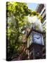 The Steam Clock on Water Street, Gastown, Vancouver, British Columbia, Canada, North America-Martin Child-Stretched Canvas