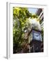 The Steam Clock on Water Street, Gastown, Vancouver, British Columbia, Canada, North America-Martin Child-Framed Photographic Print