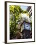 The Steam Clock on Water Street, Gastown, Vancouver, British Columbia, Canada, North America-Martin Child-Framed Photographic Print