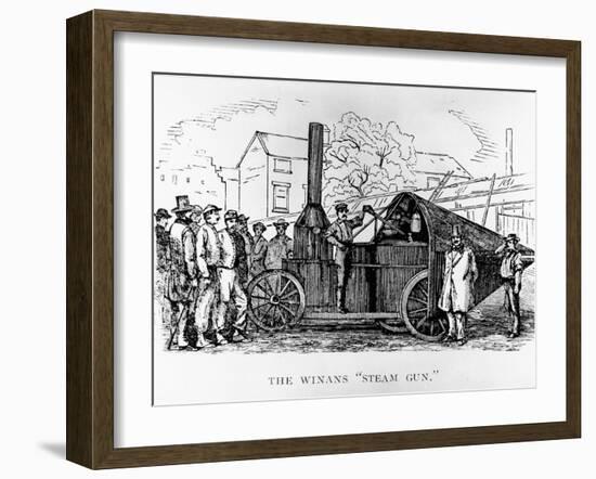 The Steam Gun-null-Framed Giclee Print