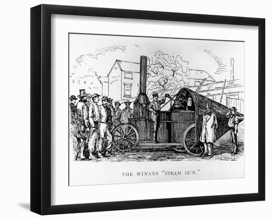 The Steam Gun-null-Framed Giclee Print