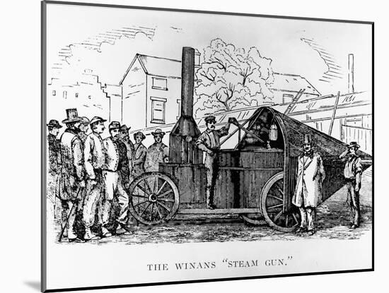 The Steam Gun-null-Mounted Giclee Print