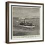 The Steam Launch Queen Victoria-null-Framed Giclee Print