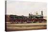 The Steam Locomotive Leopard, England, United Kingdom, 20th Century-null-Stretched Canvas