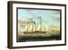 The Steam Packet 'saint Patrick' on the Liverpool to Dublin Run, 1827-Miles Walters-Framed Giclee Print