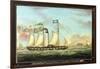 The Steam Packet 'saint Patrick' on the Liverpool to Dublin Run, 1827-Miles Walters-Framed Giclee Print