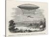 The Steam-Powered Dirigible of Henry Giffard-null-Stretched Canvas