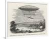 The Steam-Powered Dirigible of Henry Giffard-null-Framed Art Print