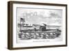 The Steam-Powered Ironclad USS Monitor, Designed by John Ericsson-null-Framed Giclee Print