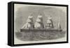 The Steam-Ship Atlantic, of the White Star Line, Wrecked Near Halifax, Nova Scotia-J. Wells-Framed Stretched Canvas