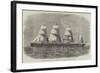 The Steam-Ship Atlantic, of the White Star Line, Wrecked Near Halifax, Nova Scotia-J. Wells-Framed Giclee Print