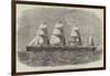 The Steam-Ship Atlantic, of the White Star Line, Wrecked Near Halifax, Nova Scotia-J. Wells-Framed Giclee Print