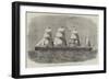 The Steam-Ship Atlantic, of the White Star Line, Wrecked Near Halifax, Nova Scotia-J. Wells-Framed Giclee Print