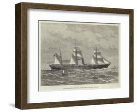 The Steam-Ship Chimborazo, of the Orient Line, for Australia-null-Framed Giclee Print