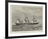 The Steam-Ship Chimborazo, of the Orient Line, for Australia-null-Framed Giclee Print