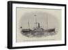 The Steam-Ship Glenavon, Wrecked Near Hong-Kong on 29 December-null-Framed Giclee Print