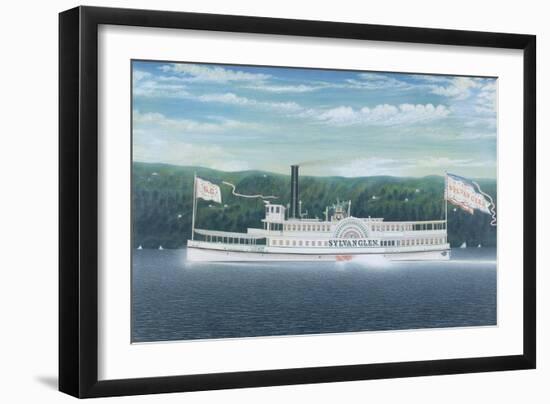 The Steamboat 'Sylvan Glen', 1870-James Bard-Framed Giclee Print