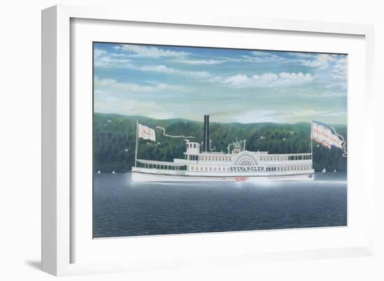 The Steamboat 'Sylvan Glen', 1870-James Bard-Framed Giclee Print