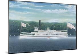 The Steamboat 'Sylvan Glen', 1870-James Bard-Mounted Giclee Print