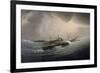 The Steamer 'Great Western', Pulling up the Wave, September 11, 1844-Joseph Walter-Framed Giclee Print