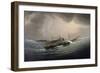 The Steamer 'Great Western', Pulling up the Wave, September 11, 1844-Joseph Walter-Framed Giclee Print